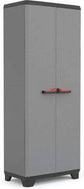 Armadio Stilo Keter Alto con Ripiani Regolabili, Colore Antracite, 68x39x173 cm