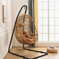 Struttura regolabile in metallo per poltrona sospesa, amaca interna ed esterna, altezza 200-250 cm, supporto fino a 150 kg