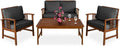 Set Arredamento da Giardino in Legno di Acacia FSC Atlas