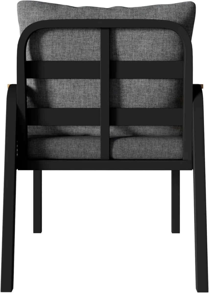 Set Divano da Esterno per Giardino, 6 Pezzi con Tavolo 148 cm, Struttura in Rattan e Ferro, Cuscini Inclusi