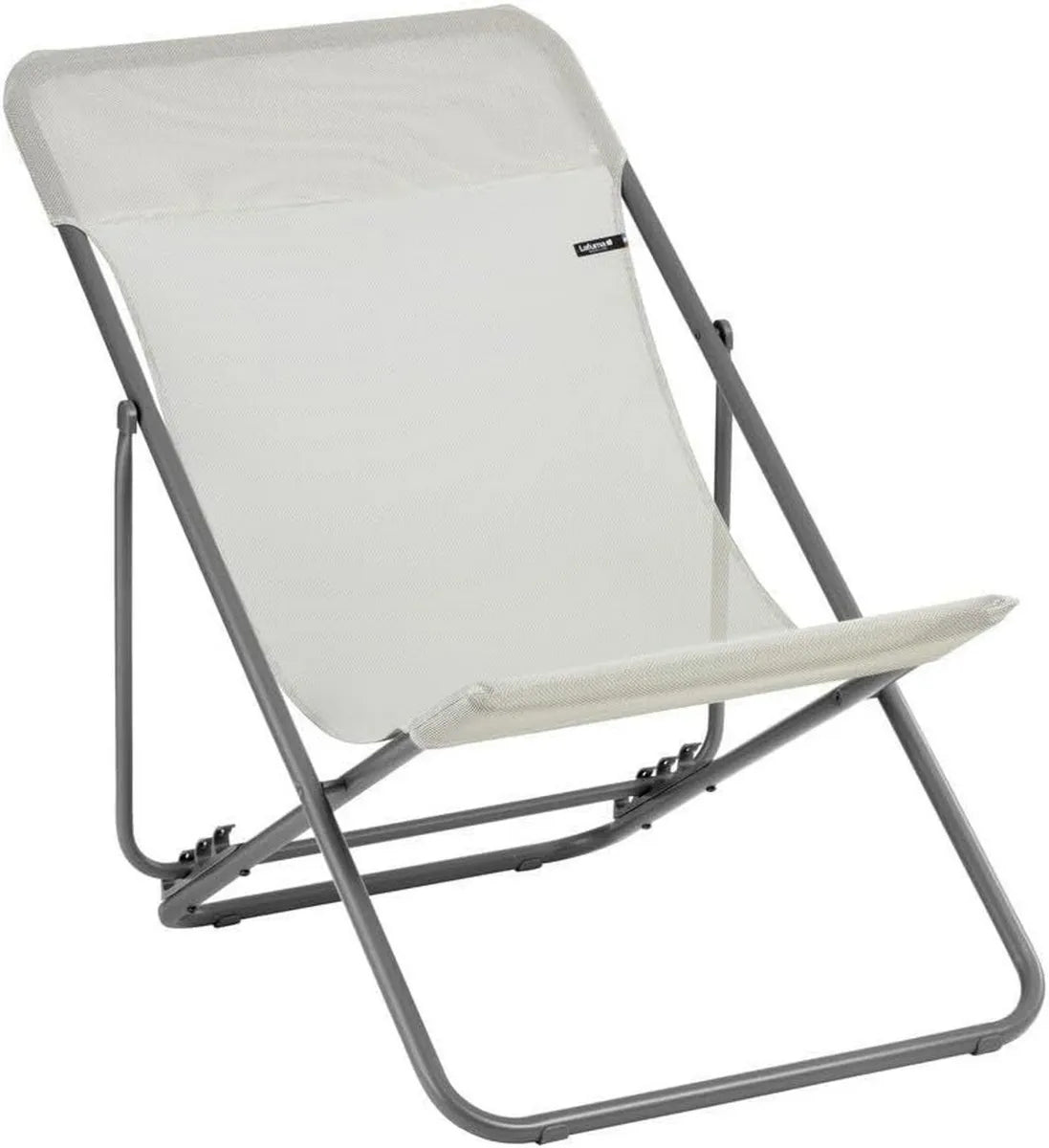 Sedia Relax Pieghevole Multifunzione 58cm in Seigle II di Lafuma Mobilier