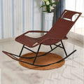 Poltrona Sospesa in Rattan Intrecciato, Sedia Relax per Casa e Giardino