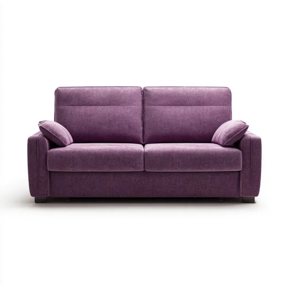 Sofagarnitur Stoffpolsterung 200x90x100 cm - Lila - Zeitgenössischer Stil